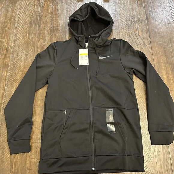 Nike Therma-Fit Men's Size Small Training Hoodie jacket Forest Green  NWT - Picture 1 of 4